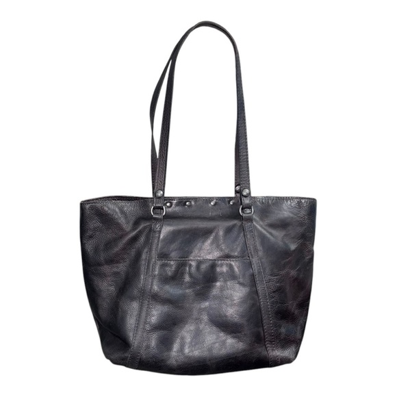 Patricia Nash Black Leather Tote or Laptop Bag - Picture 7 of 16